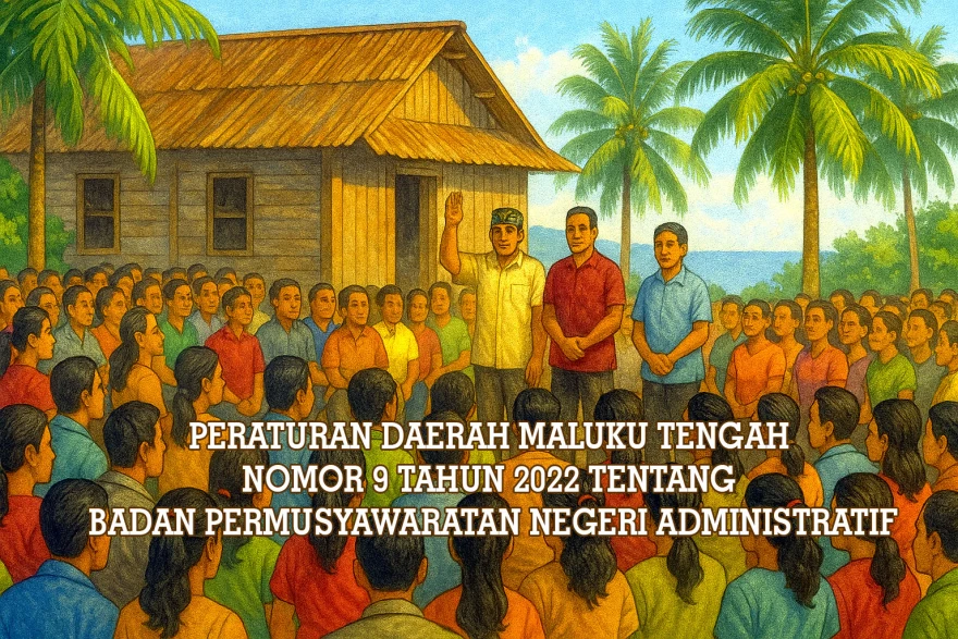 Peraturan Daerah (PERDA) Kabupaten Maluku Tengah Nomor 9 Tahun 2022 Tentang Badan Permusyawaratan Negeri Administratif